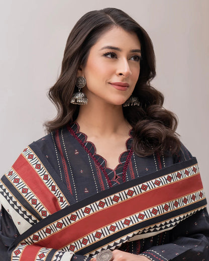 Zellbury | Printed Viscose 2pc | Design 500