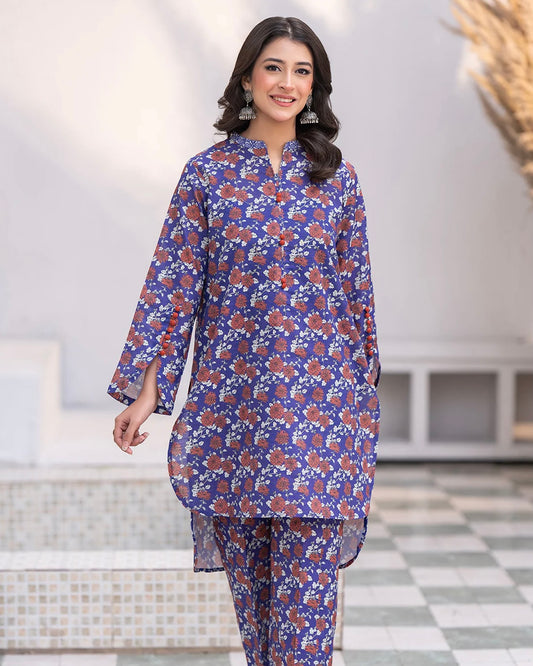 Zellbury | Printed Khaddar 2Pc | Design 503