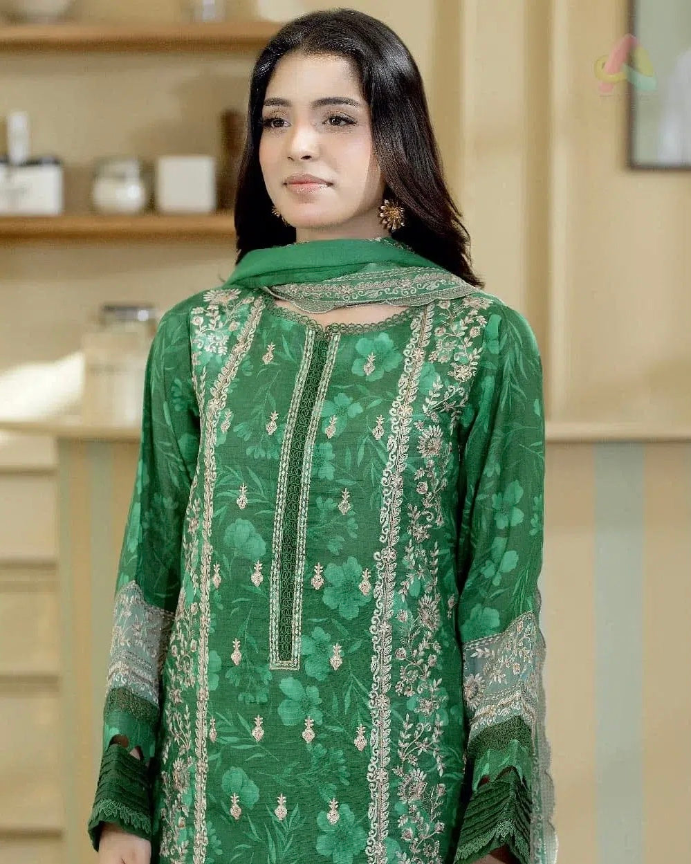 Johra Lala Zar | Embroidered Printed Lawn | Design 508