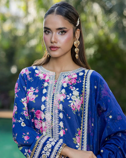 Zellbury Signature | Embroidered Monar | Design 519