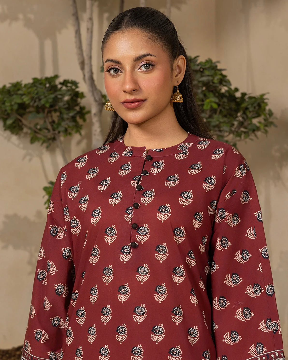 Zellbury | Printed Lawn 2pc | Design 523