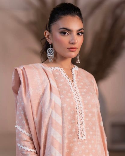 Zellbury | Paste Printed Khaddar 3Pc | Design 529