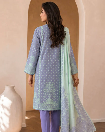 Zellbury | Paste Printed Cotton 3pc | Design 52
