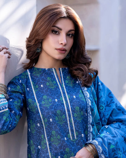 Zellbury | Printed Viscose 3Pc | Design 531