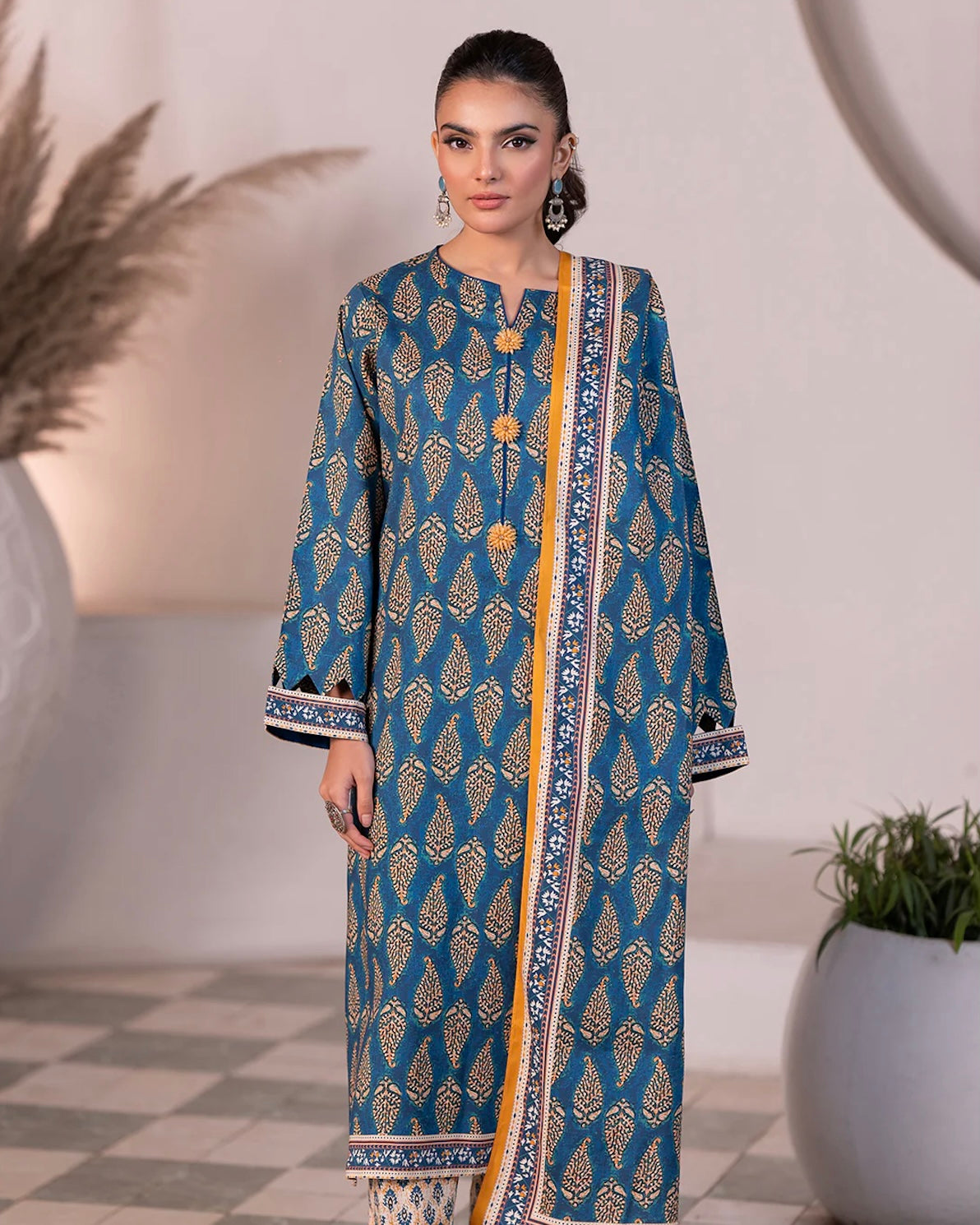 Zellbury | Printed Viscose 3Pc | Design 532