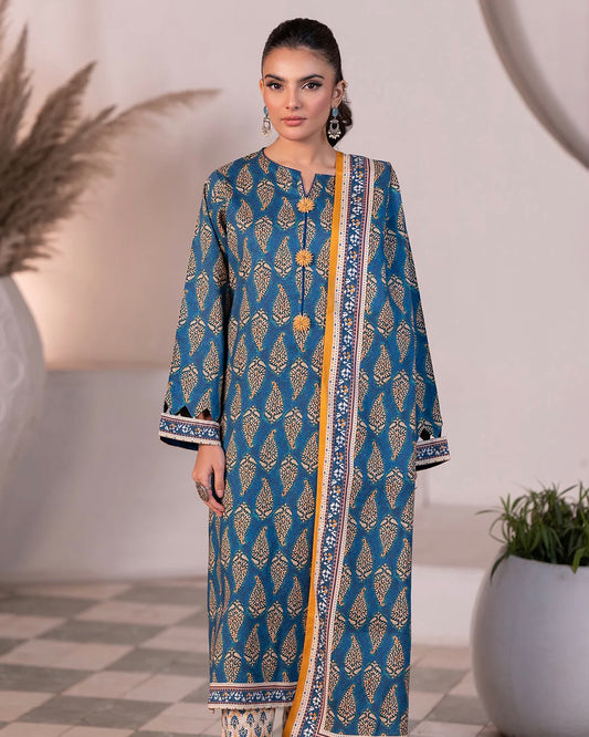 Zellbury | Printed Viscose 3Pc | Design 532