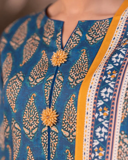 Zellbury | Printed Viscose 3Pc | Design 532