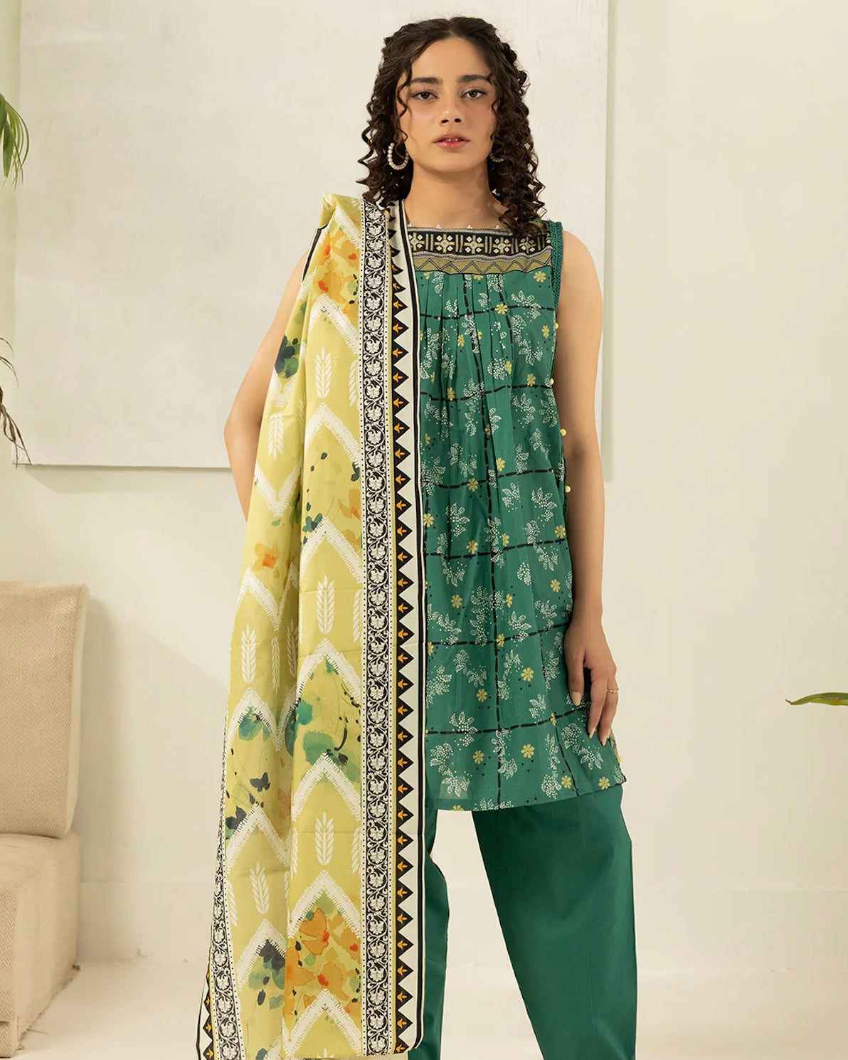 Zellbury | Printed Lawn 3pc | Design 542