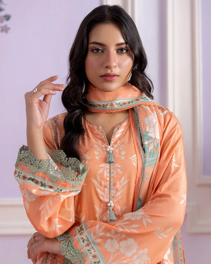 Zellbury | Printed Lawn 3pc | Design 543