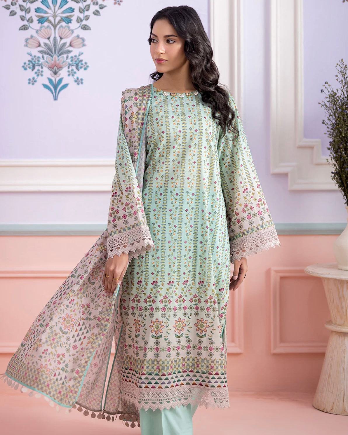Zellbury | Printed Lawn 3pc | Design 545
