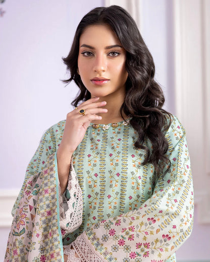 Zellbury | Printed Lawn 3pc | Design 545
