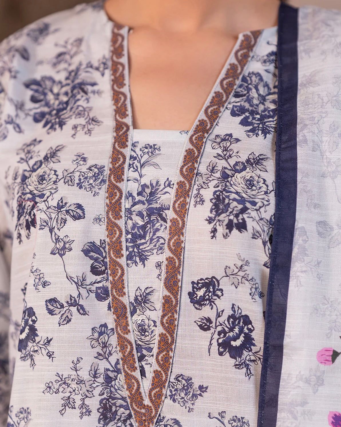 Zellbury | Printed Khaddar 2Pc | Design 547