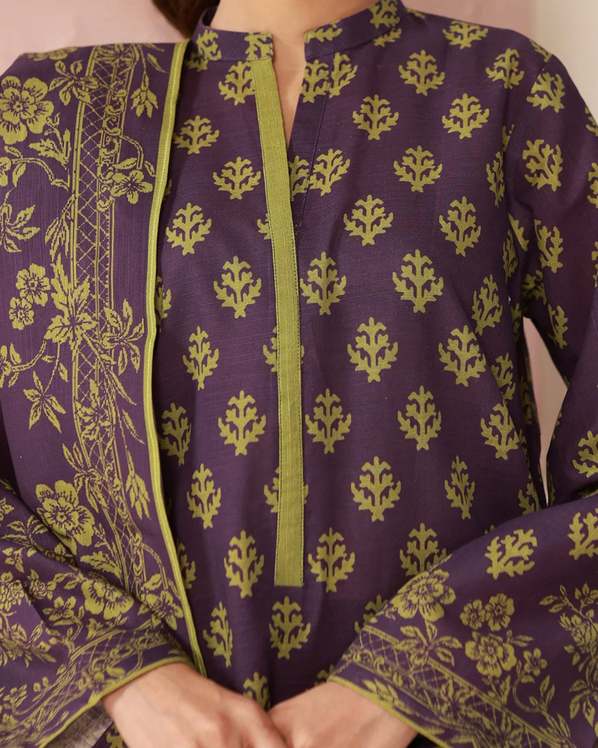 Zellbury | Printed Khaddar 2Pc | Design 549