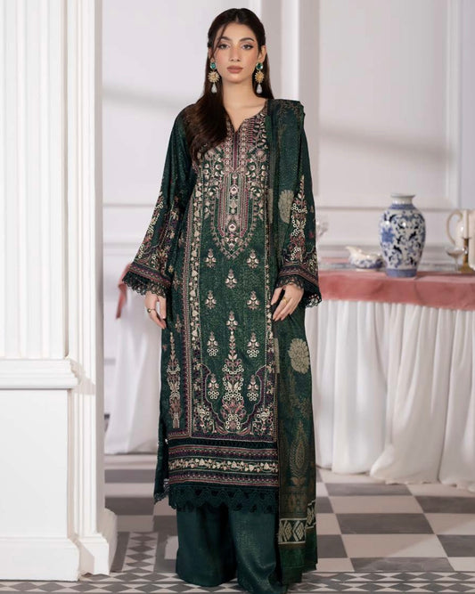 Johra Gulfishan | Zari Peach Leather | Design 557