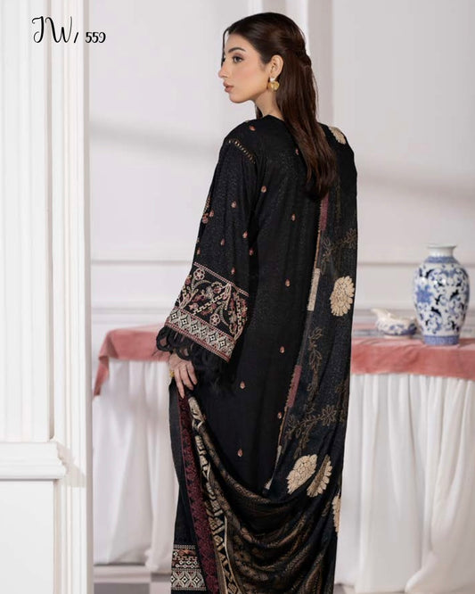 Johra Gulfishan | Zari Peach Leather | Design 559