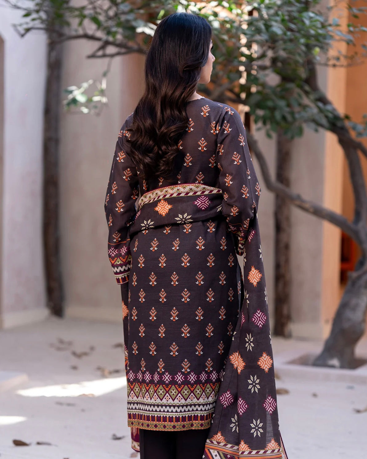 Zellbury | Printed Khaddar 2Pc | Design 562