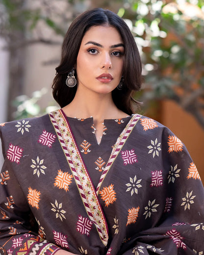 Zellbury | Printed Khaddar 2Pc | Design 562