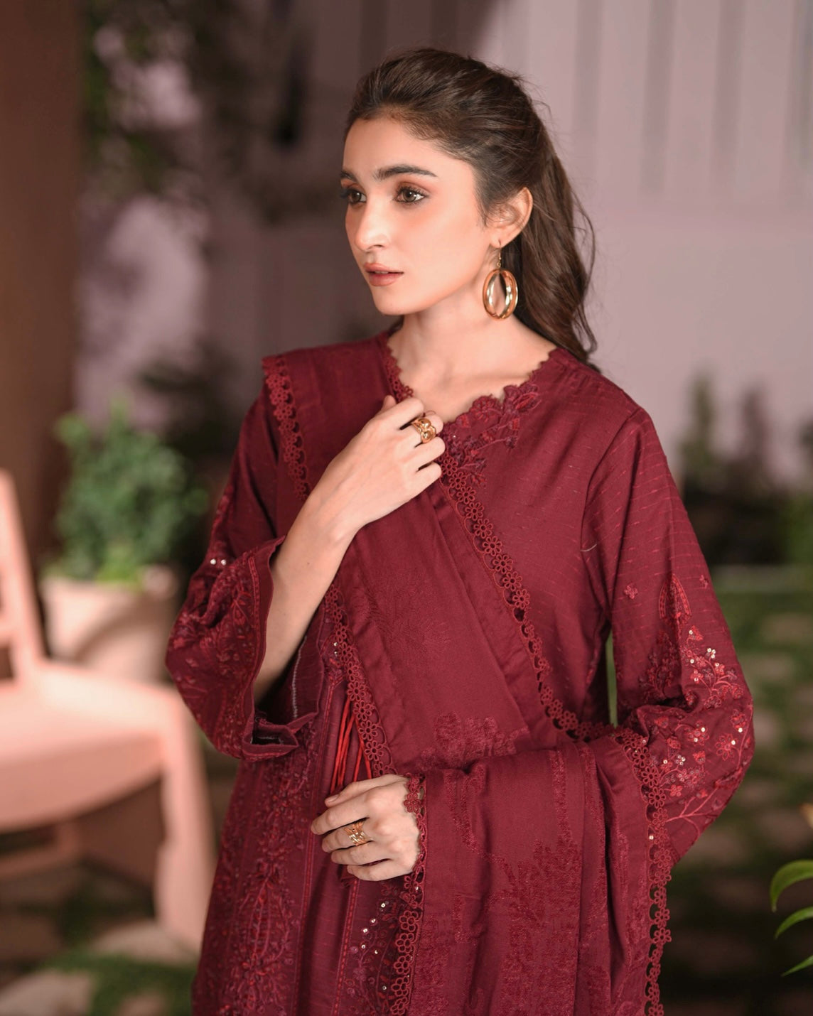 Johra Vihana | Dhanak Velvet Jacquard | Design 577