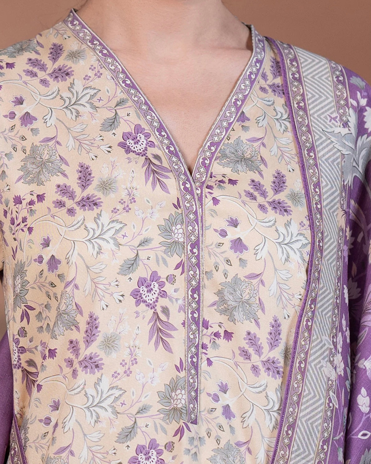 Zellbury | Printed Viscose 3Pc | Design 586