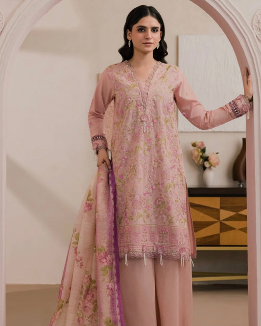 Zellbury Signature | Embroidered Lawn | Design 587