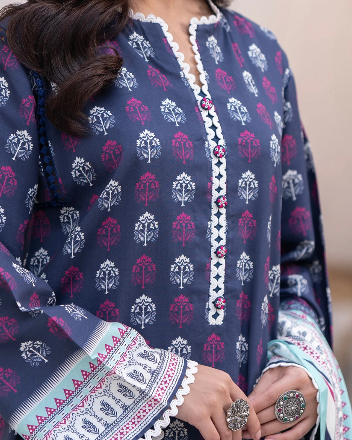 Zellbury | Printed Cotail 2Pc | Design 587