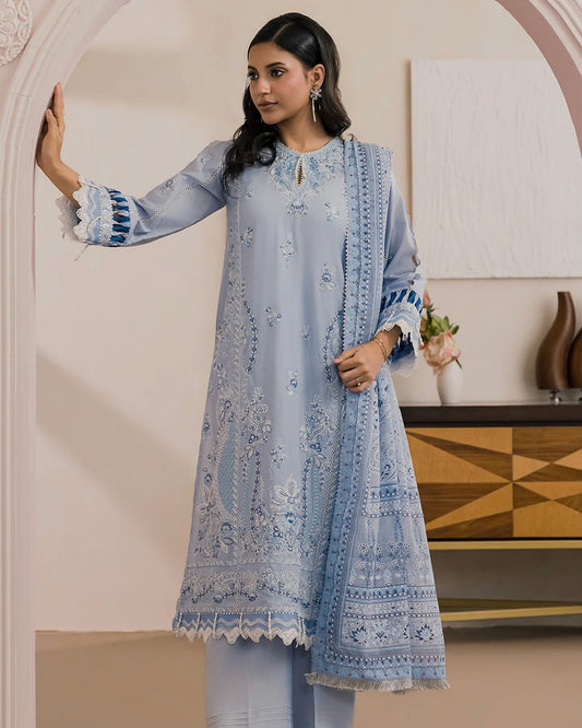 Zellbury Signature | Embroidered Lawn | Design 589
