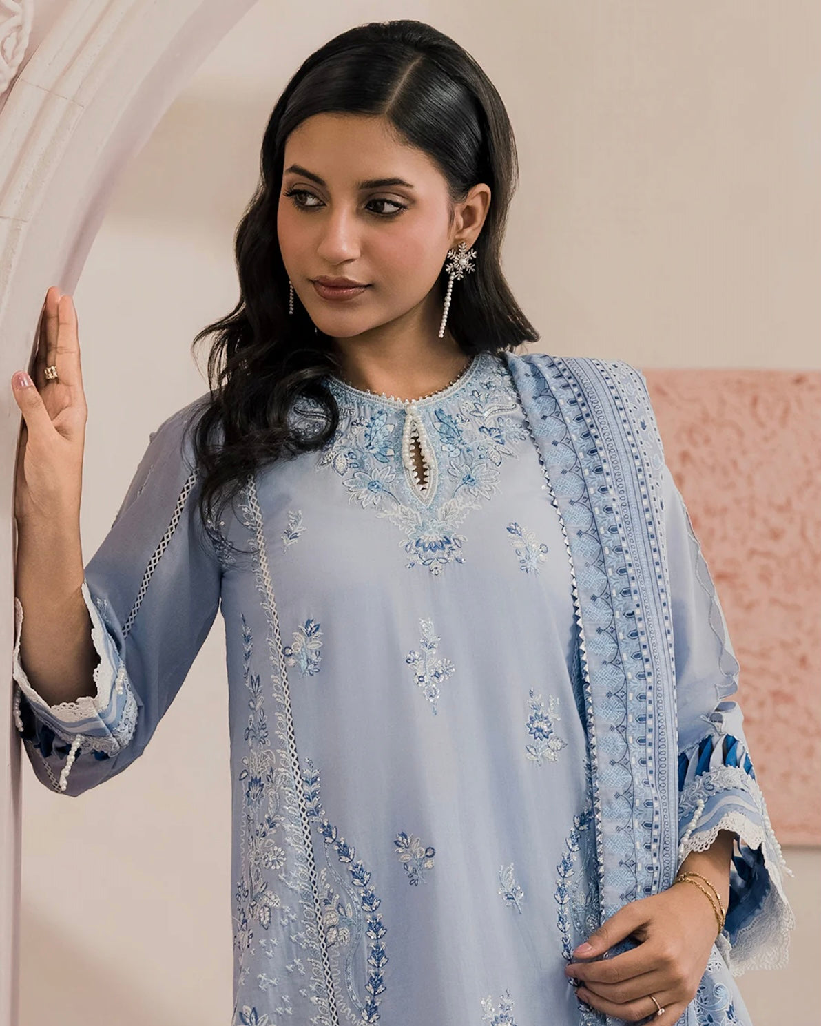 Zellbury Signature | Embroidered Lawn | Design 589