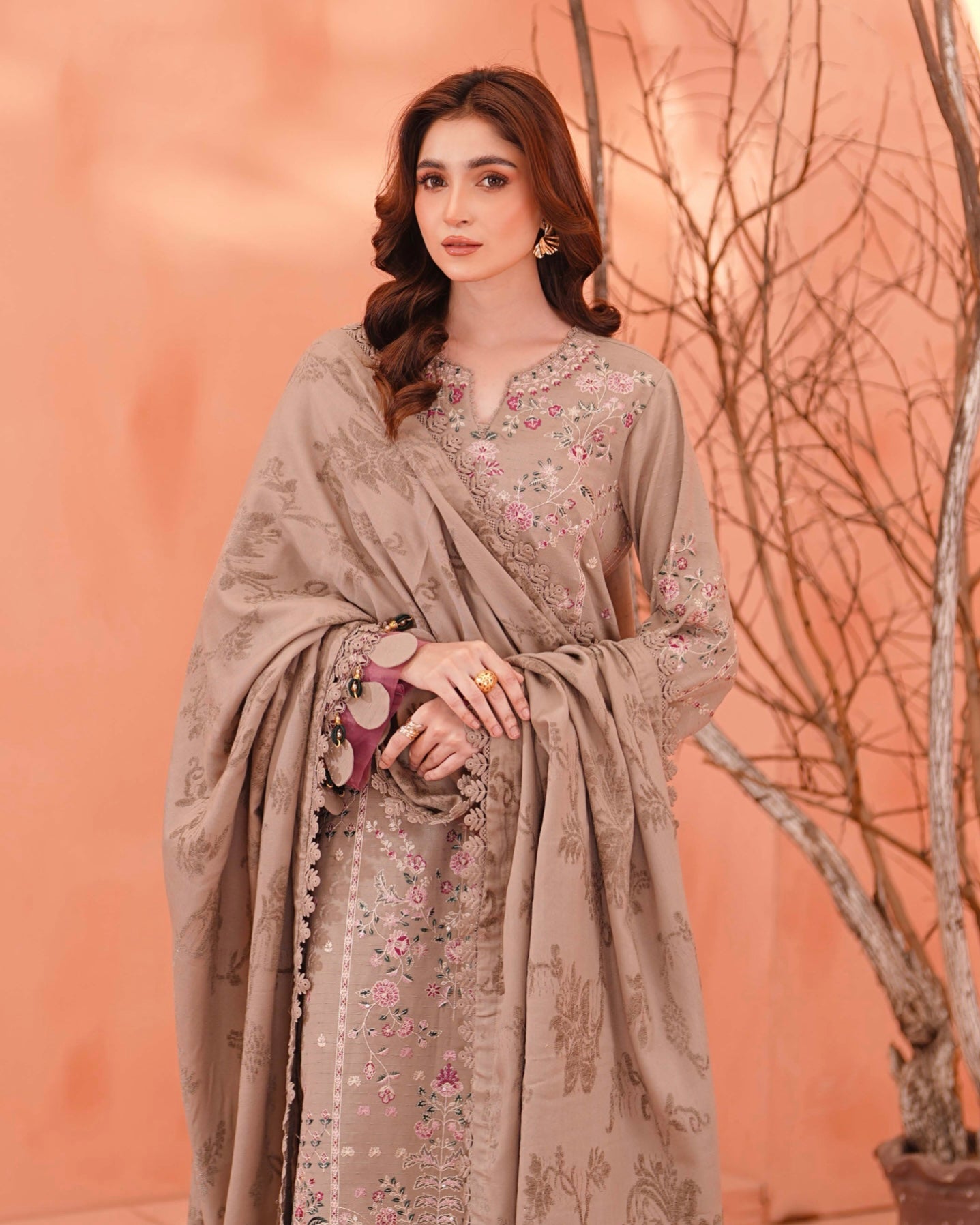 Johra Hoorish | Dhanak Velvet Jacquard | Design 589