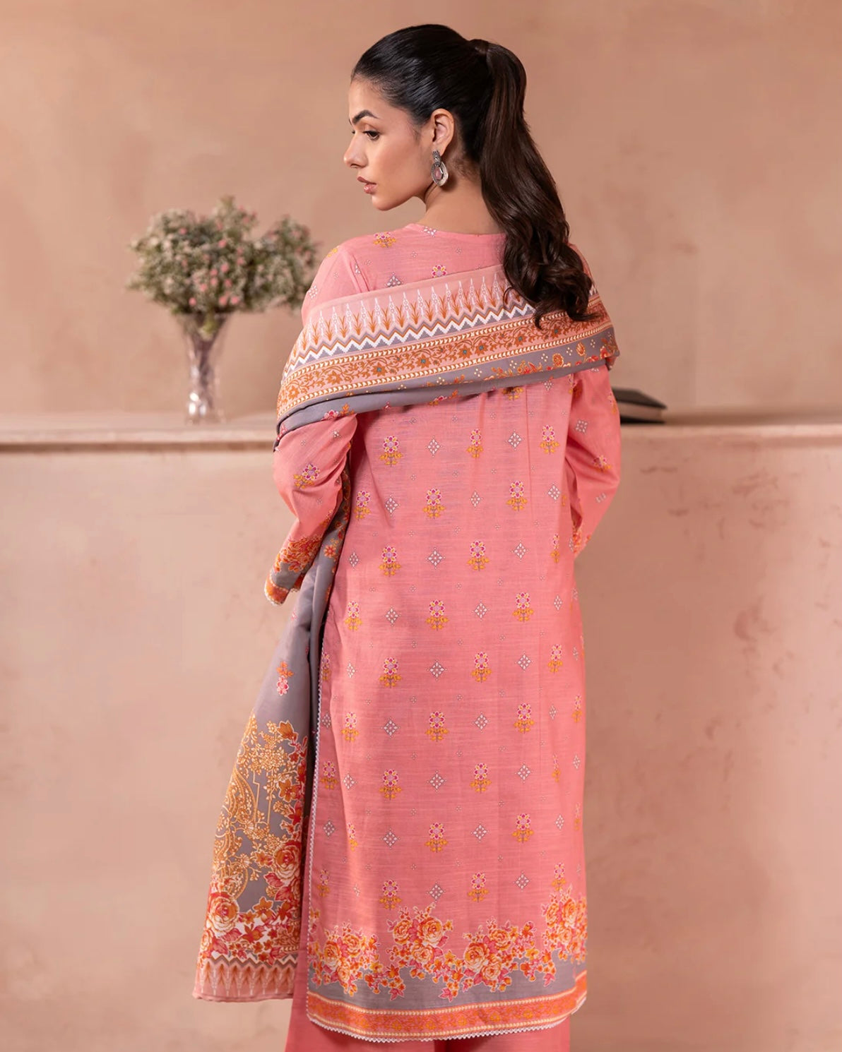 Zellbury | Embroidered Khaddar 3Pc | Design 590