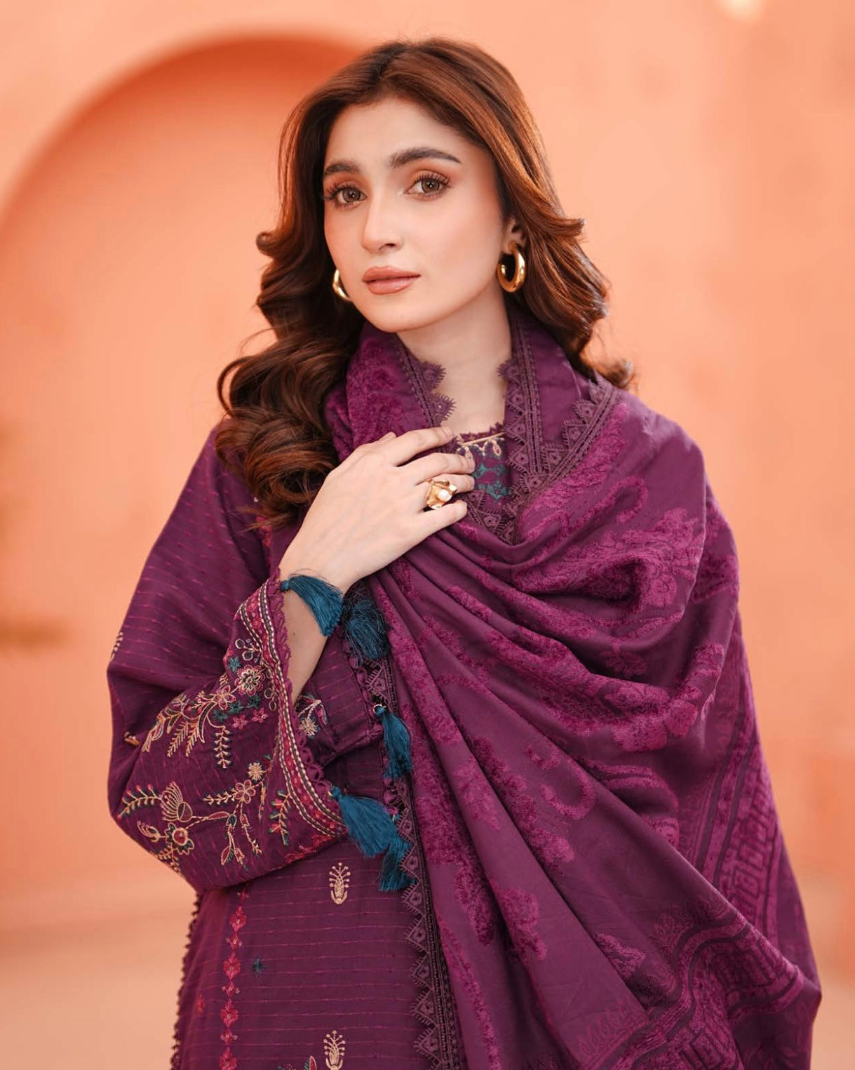 Johra Hoorish | Dhanak Velvet Jacquard | Design 590