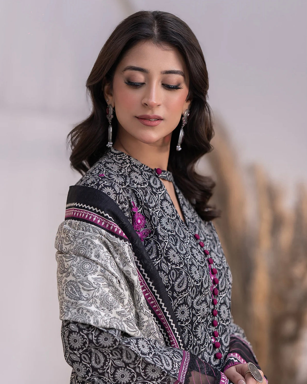 Zellbury | Embroidered Khaddar 3Pc | Design 592