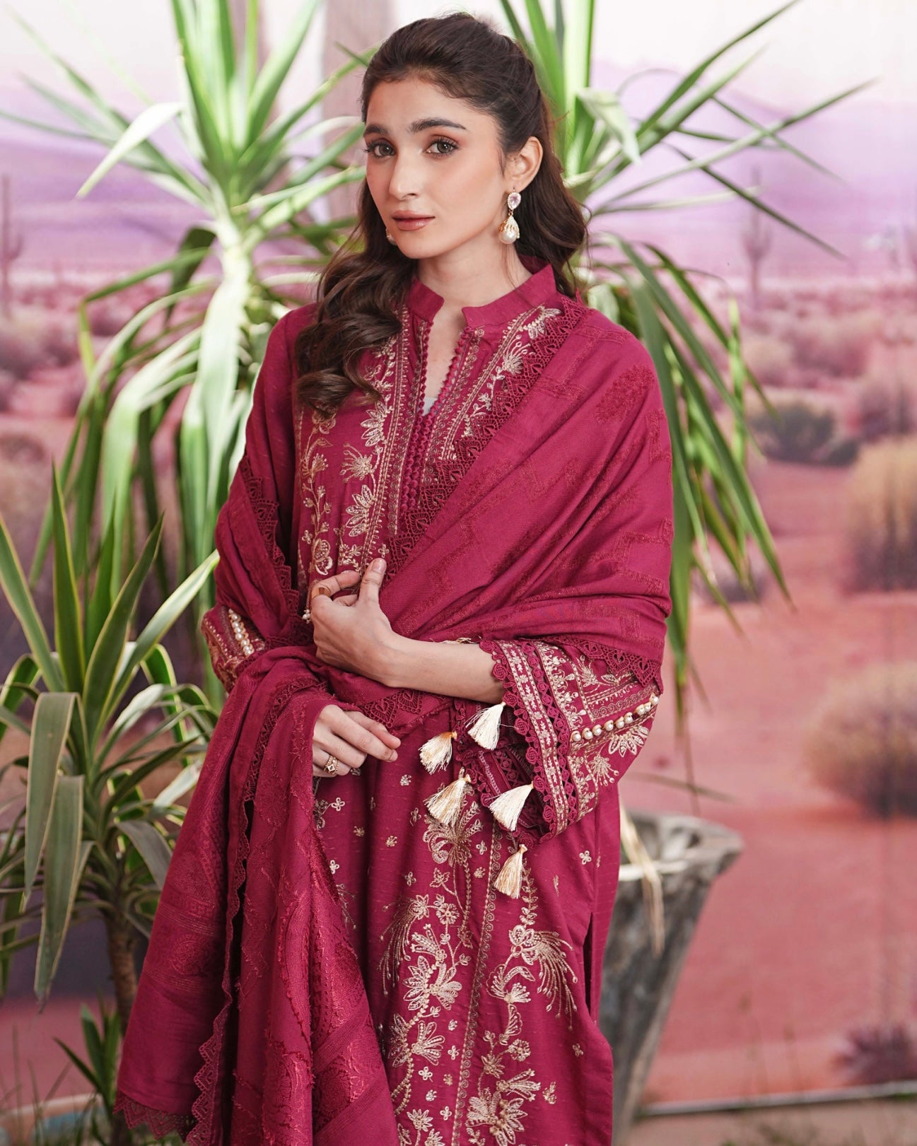 Johra Hoorish | Dhanak Velvet Jacquard | Design 592
