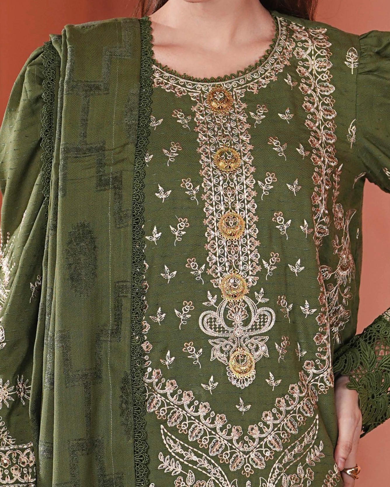 Johra Hoorish | Dhanak Velvet Jacquard | Design 594