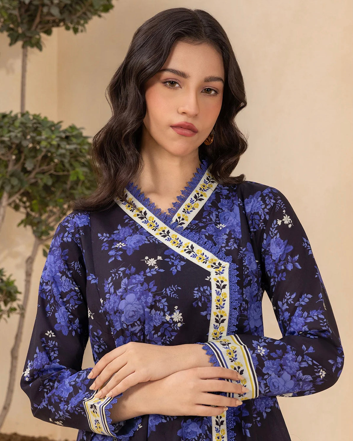 Zellbury | Printed Lawn 2pc | Design 596