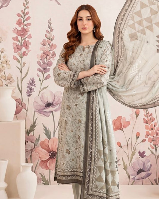 Regalia Salina Vol 20 | Printed Lawn 3pc | Design 5