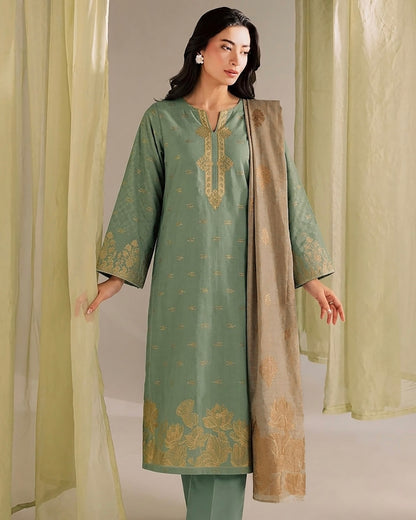 Gullerukh Banarsi | Jacquard Linen | Design 5