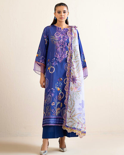 GullJee Hania | Embroidered Lawn | Design 5