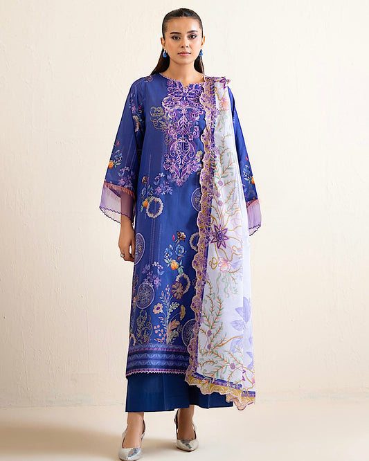 GullJee Hania | Embroidered Lawn | Design 5