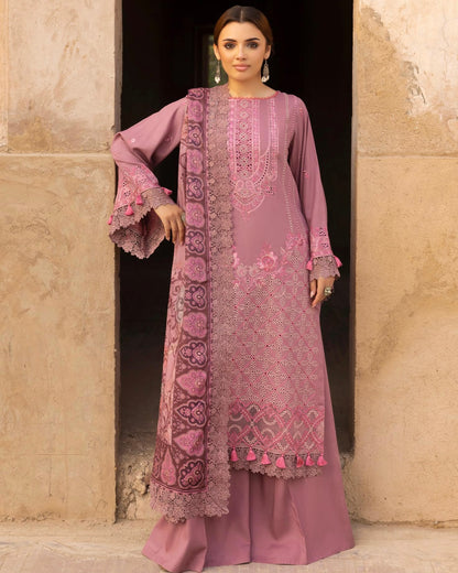 GullJee Shah Bano | Embroidered Linen | Design 5