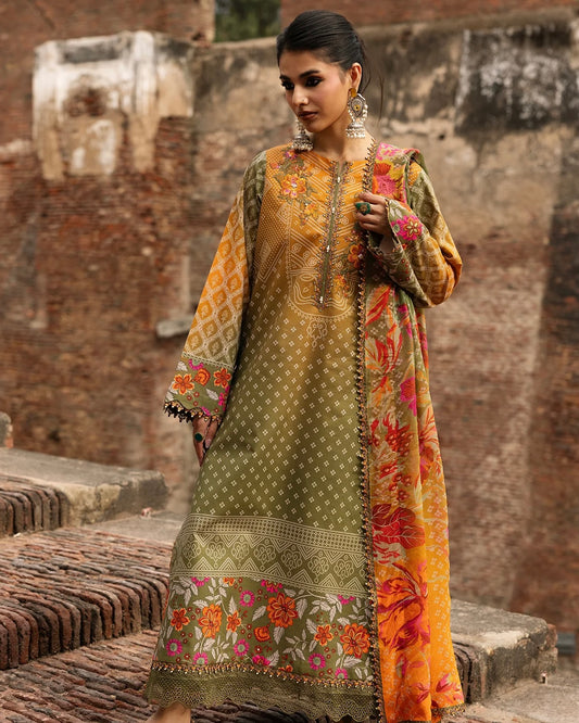 Charizma Chunri | Lawn Collection | Design 5