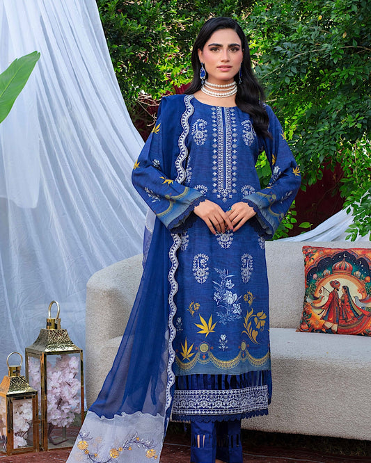 GulleRukh Amal | Embroidered Viscose Pure Dupatta | Design 5