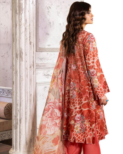 GullJee Rang Pasand | Embroidered Printed Lawn | Design 5