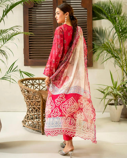 GullJee Rang Pasand | Embroidered Lawn | Design 5