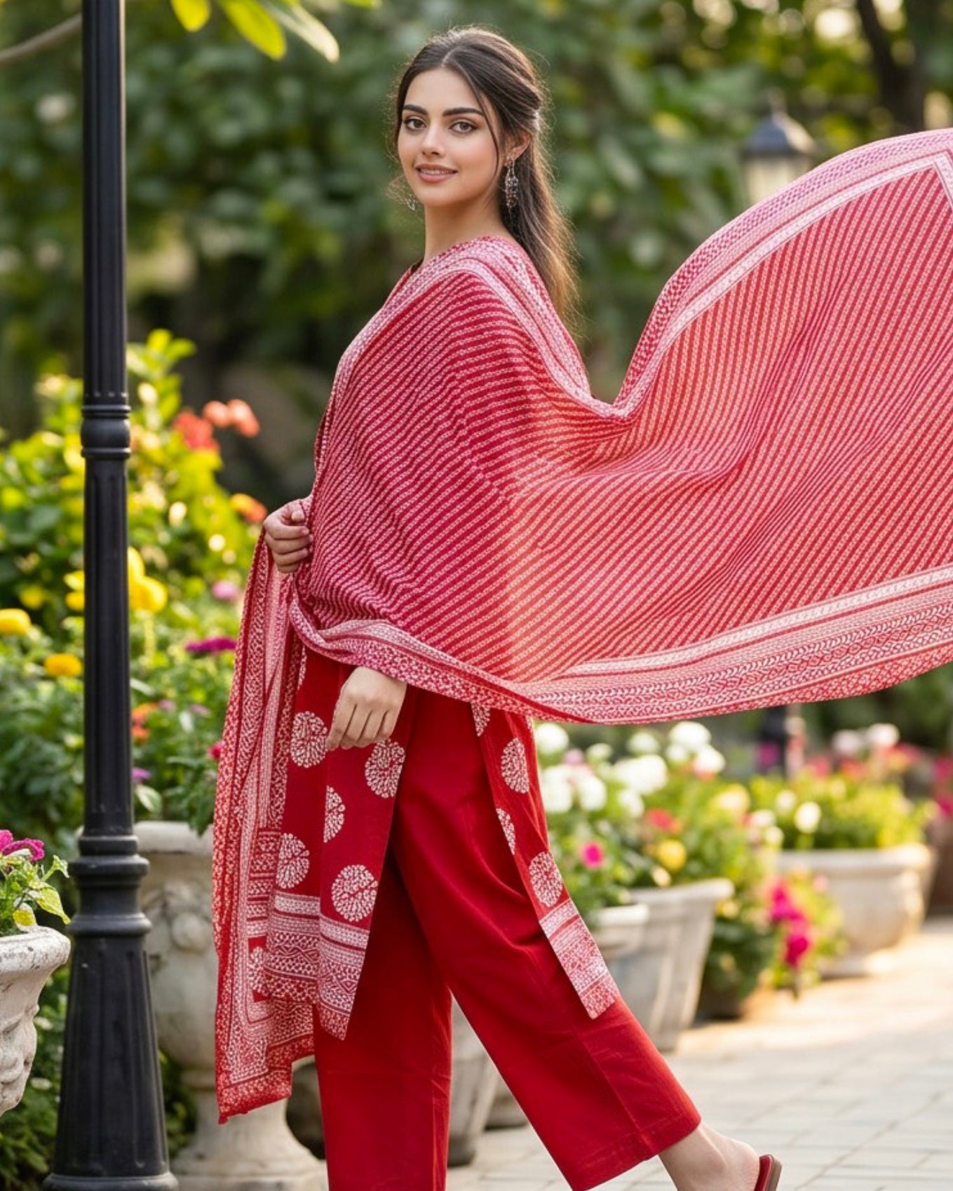 Regalia | Gold Paste Printed Lawn 3pc | Design 5