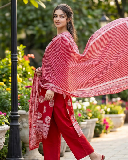 Regalia | Gold Paste Printed Lawn 3pc | Design 5