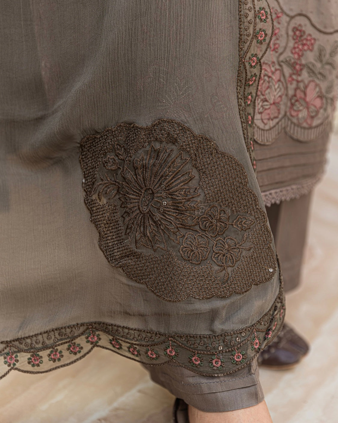 Fantak Xenia | Embroidered Viscose | Design 5