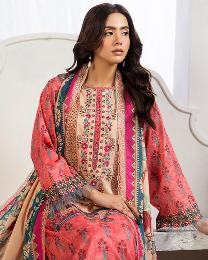 GullJee Haneen | Embroidered Lawn | Design 5