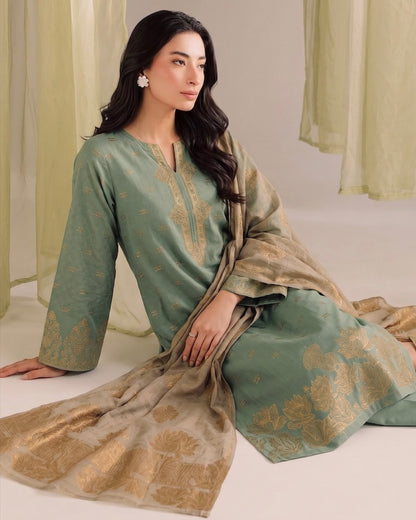 Gullerukh Banarsi | Jacquard Linen | Design 5