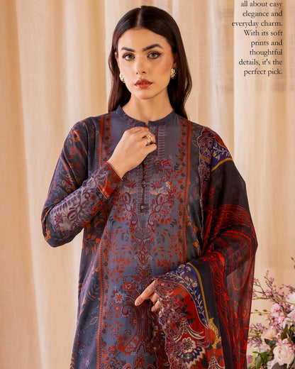 Rang Pasand by GullJee | Design 5 | Embroidered Lawn 3pc