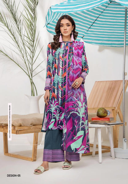 GullJee Design 5 | Embroidered Trouser